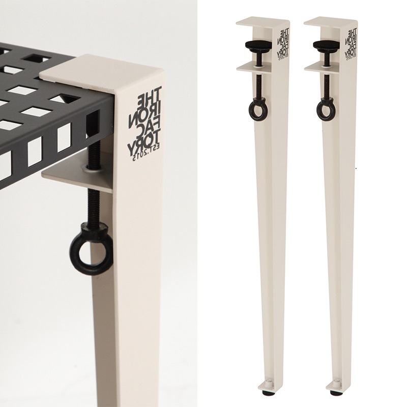 户外可拆卸DIY桌腿金属桌脚架露营桌子支架餐桌书桌免打孔支撑架