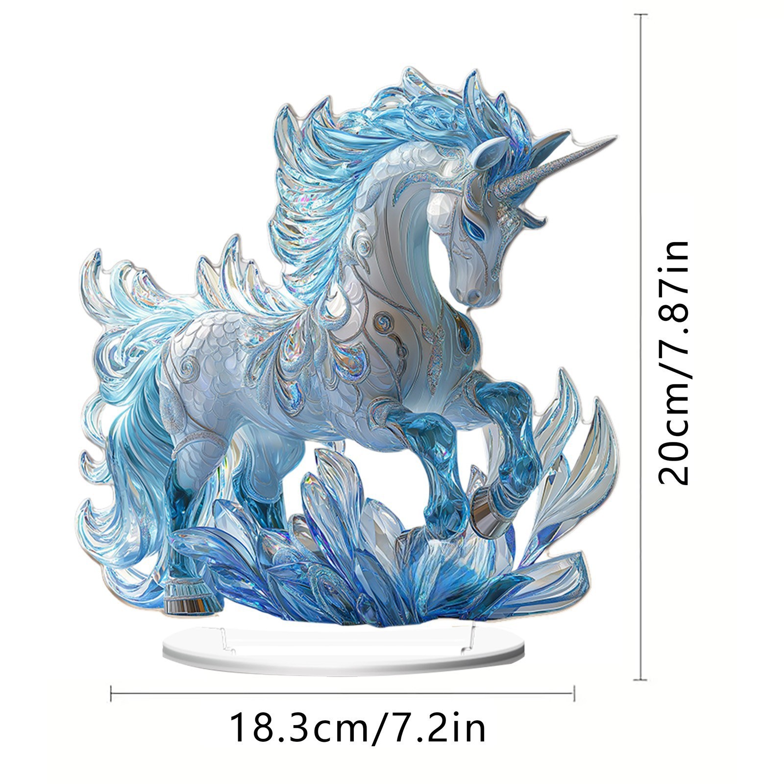 2026 Primavera Año Nuevo Gala de Primavera Pony Carro Interior Año Nuevo Colgante Acrílico Colgante
