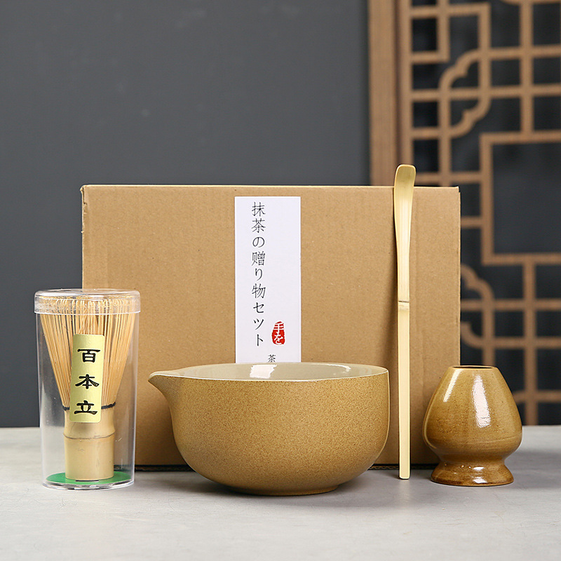 Cepillo de té de matcha de 100 centavos de matcha