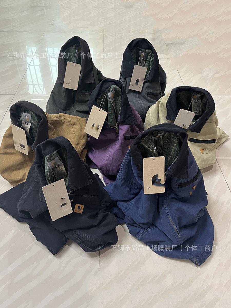 正確版カハT新型J97デロイト重工業水洗いジャケット男性アメリカの定番コートカップル同金