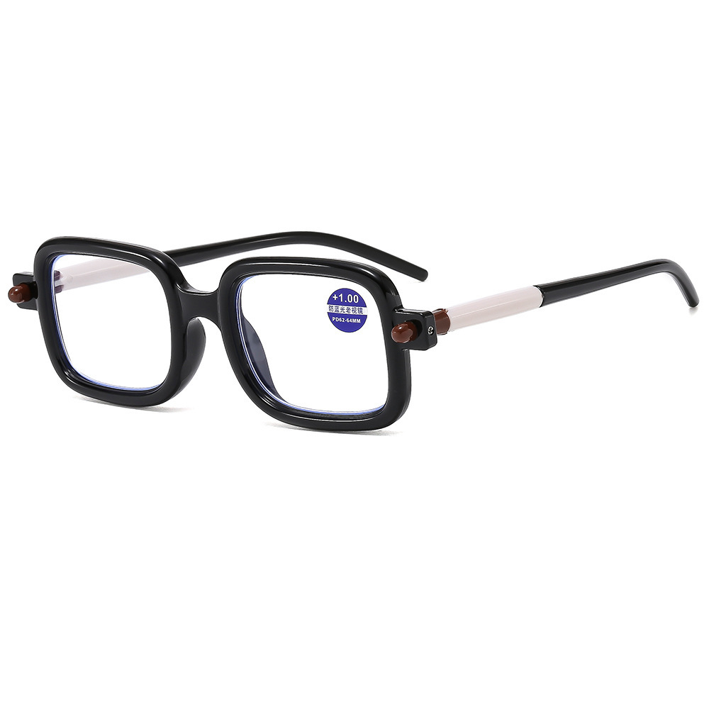 Retro high-end glasses for elderly