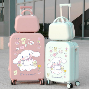 Cartoon Suitcase 20 Travel Trolley Case Universal Wheel 24 Male and Female Students 26 Password Suitcase 28inch Mother-In-Law Suitcase Trend
