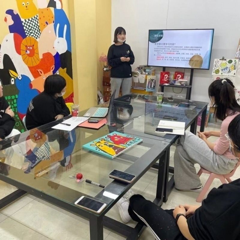 学生美术学习桌绘画桌培训桌手工书法桌儿童学习桌幼儿园画玻璃桌|undefined