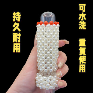Wholesale Dropshipping of a Large Pearl Birdcage for Men with a Co Elastic Locking Ring Set