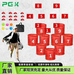 対外貿易輸出ゴルフ親子家庭携帯ゲームセットビーチバレルはボールを切ってゲームを練習します。