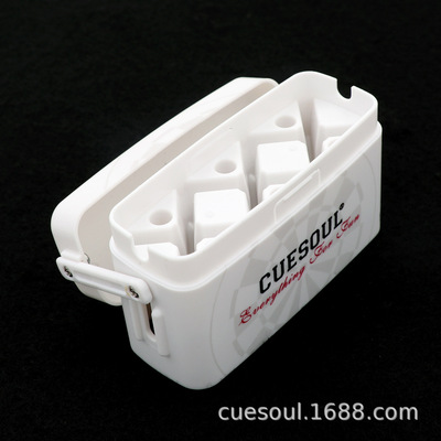 CUESOUL white match Take it with you convenient printing pattern Dart wing base Storage bag parts suit