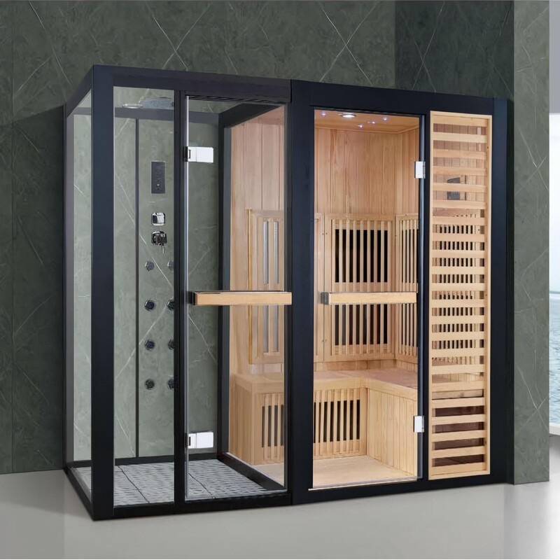 Household Light Wave Room Dry and Wet Steam Room Sauna Shower All-In-One Dual-Purpose Multi-Functional Sweat Room Bath Room Bath Room Household Light Wave Room Dry and Wet Steam Room Sauna Shower All-In-One Dual-Purpose Multi-Functional Sweat Room Bath Room Bath Room