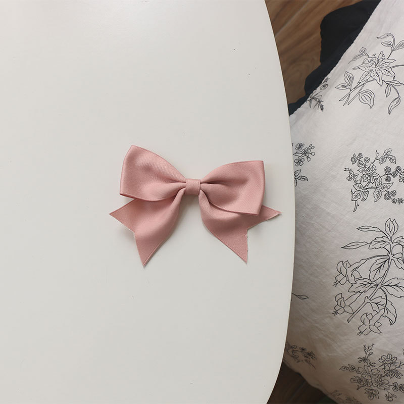Women's Sweet Simple Style Bow Knot Cloth Hair Clip Hair Tie Brooches display picture 8