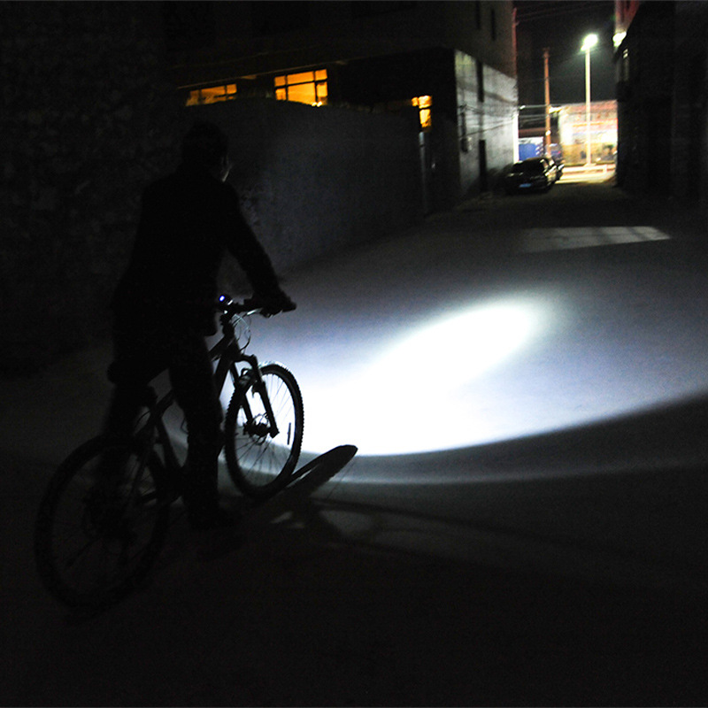Nueva luz LED de alto brillo para bicicleta de carretera, carga frontal, pantalla de proyección de largo alcance, luz para exteriores_voghion.com