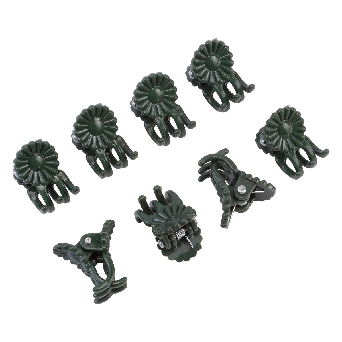 Orquídea de mariposa, clip de vid, clip de jardinería, clip de fijación de vid, clip de injerto de orquídea de plástico, clip de planta, fabricante de clip de 0.8g