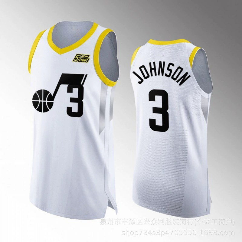 Джаз 00# Clarkson горячий прессовый джерси 23# Markanen 45 Mitchell баскетбольная форма 2# Sexton
