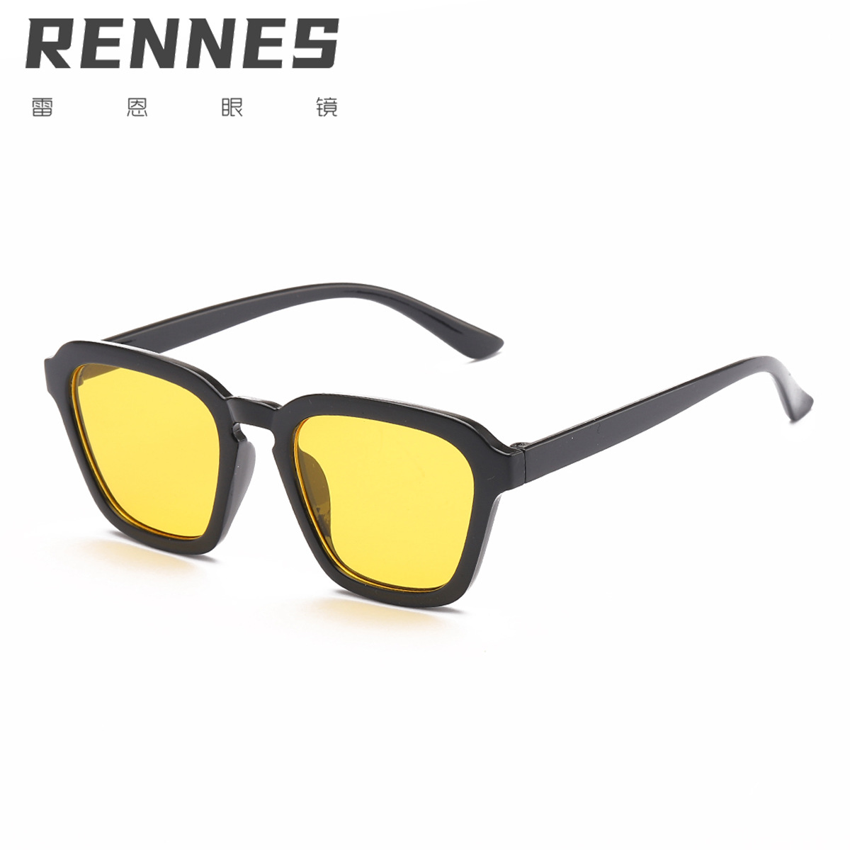 2021 nueva caja ins gafas de sol europeas y americanas calle femenina tiro Internet celebridad estilo simple moda leche té gafas de sol 97080