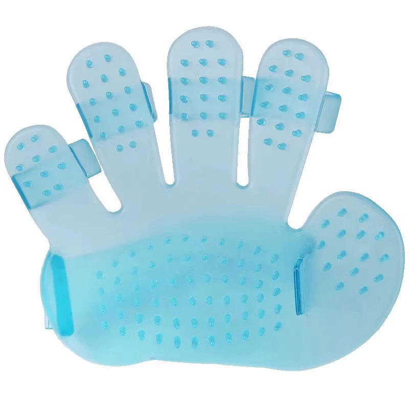 Guantes de baño para perros para mascotas, cepillo de masaje, cepillo de baño para gatos, artefacto de baño de silicona, suministros de baño para perros