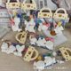 Gypsum Doll Handmade DIY Graffiti Toy Painting Painted White Embryo Colored small size Doll Children's Holiday Gift