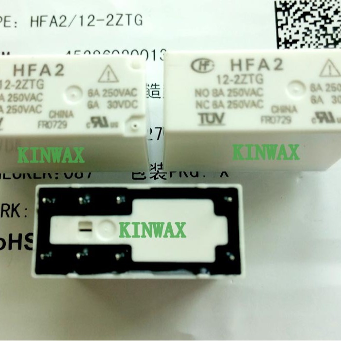 HFA2/212ZST 安全继电器线圈电压 6A250VAC