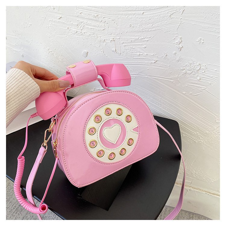 504g Weight Polyester Lining Material Zipper Closure Type Single Shoulder Strap Strap Type Circle Bag Bags Type Pu Leather Material Solid Color Pattern Vintage Style Style Round Shape Rose Red, White, Pink, Purple, Red, Yellow, Black Color Medium Size Medium Pu Leather Vintage Style Circle Bag 38