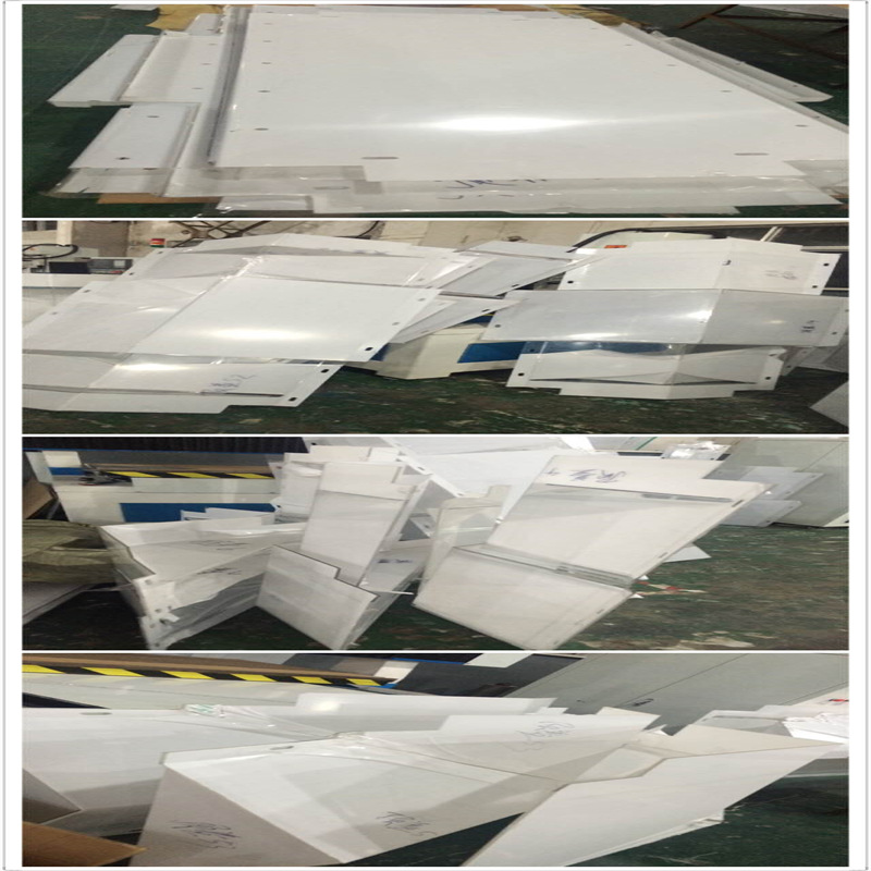 聚碳酸酯pc耐力板防摔挡板防静电pc板5mm折弯热弯雕刻加工