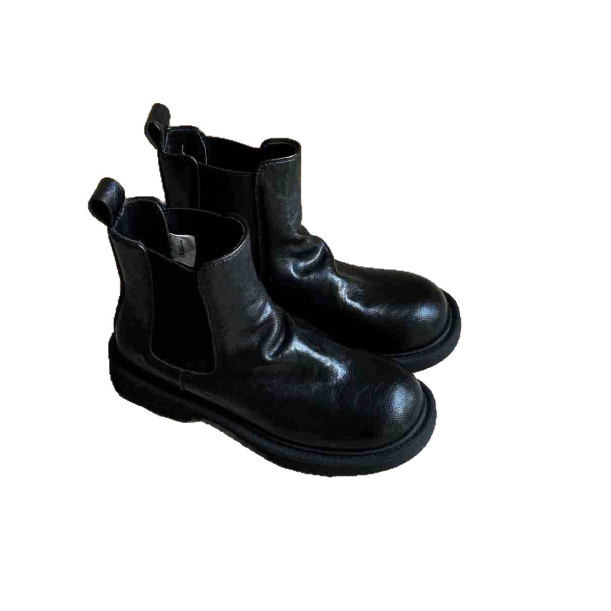 Damen Stiefel Mit Blockabsatz Im Retro Stil Für Den Herbst Und Winter_voghion.com
