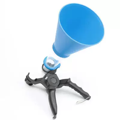 Mühərrik alətləri engine gasoline funnel household - blue-universal-oil-funnel-with-filter-screen