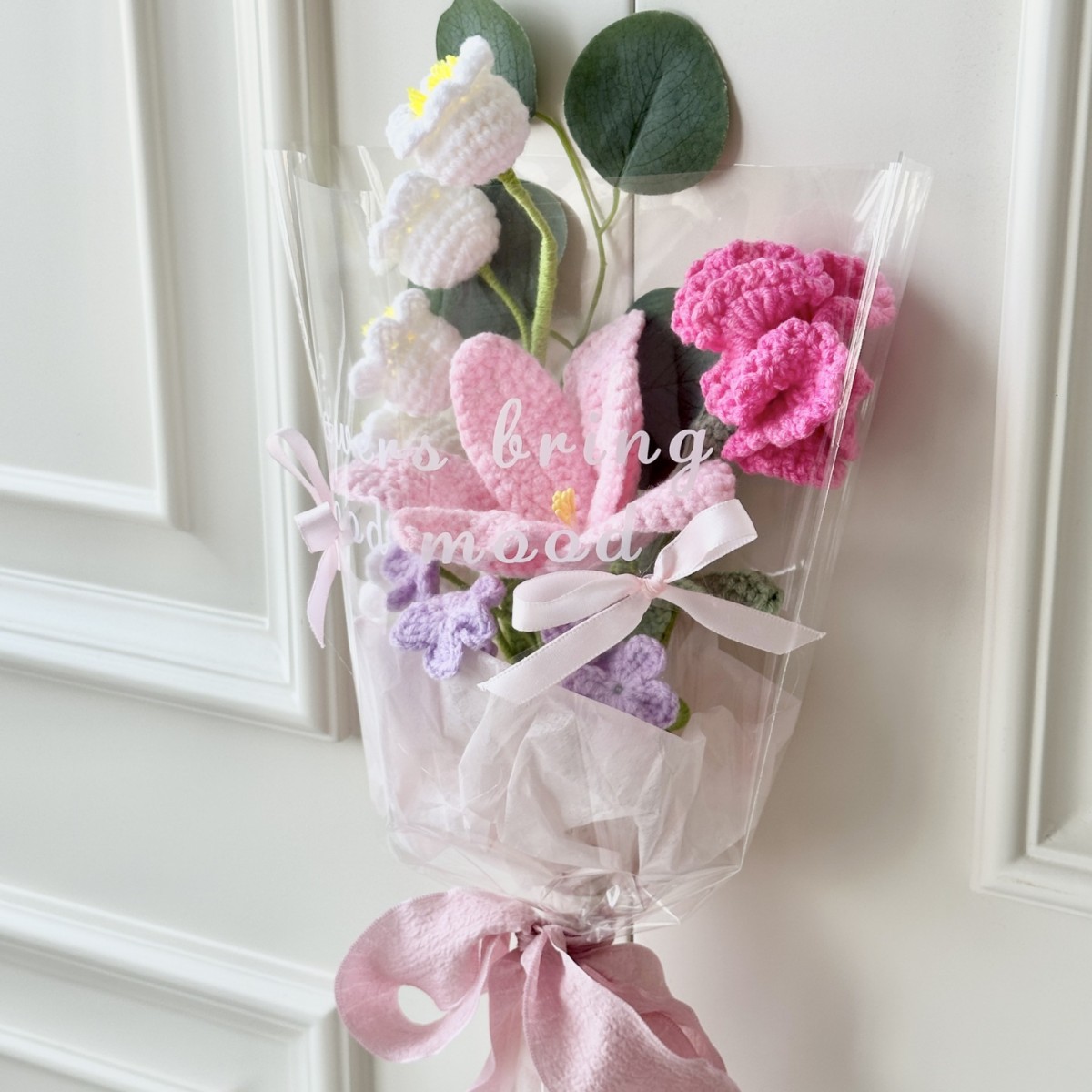 Tulipanas de floración rosa