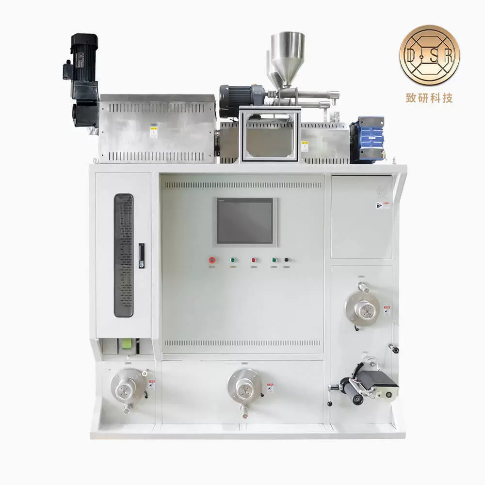 致研科技 厂家定制 双组份复合熔体纺丝试验机 双螺杆熔融纺丝机