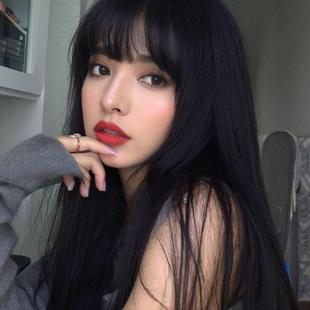 AliExpress Cross-border Available for Air Bangs, Medium and Long Hair, Whole Wig, Source Factory, Stable Supply, in stock Available