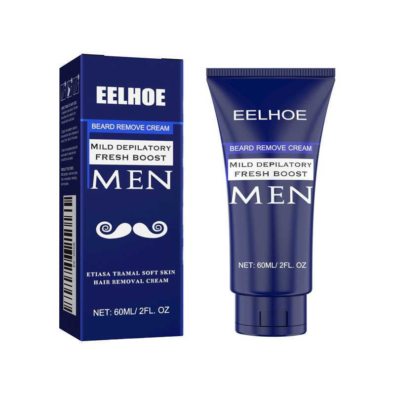 EELHOE 男性脱毛クリーム男性のための胸の毛ひげを優しく洗浄肌に潤いを与え非刺激性脱毛クリーム|undefined