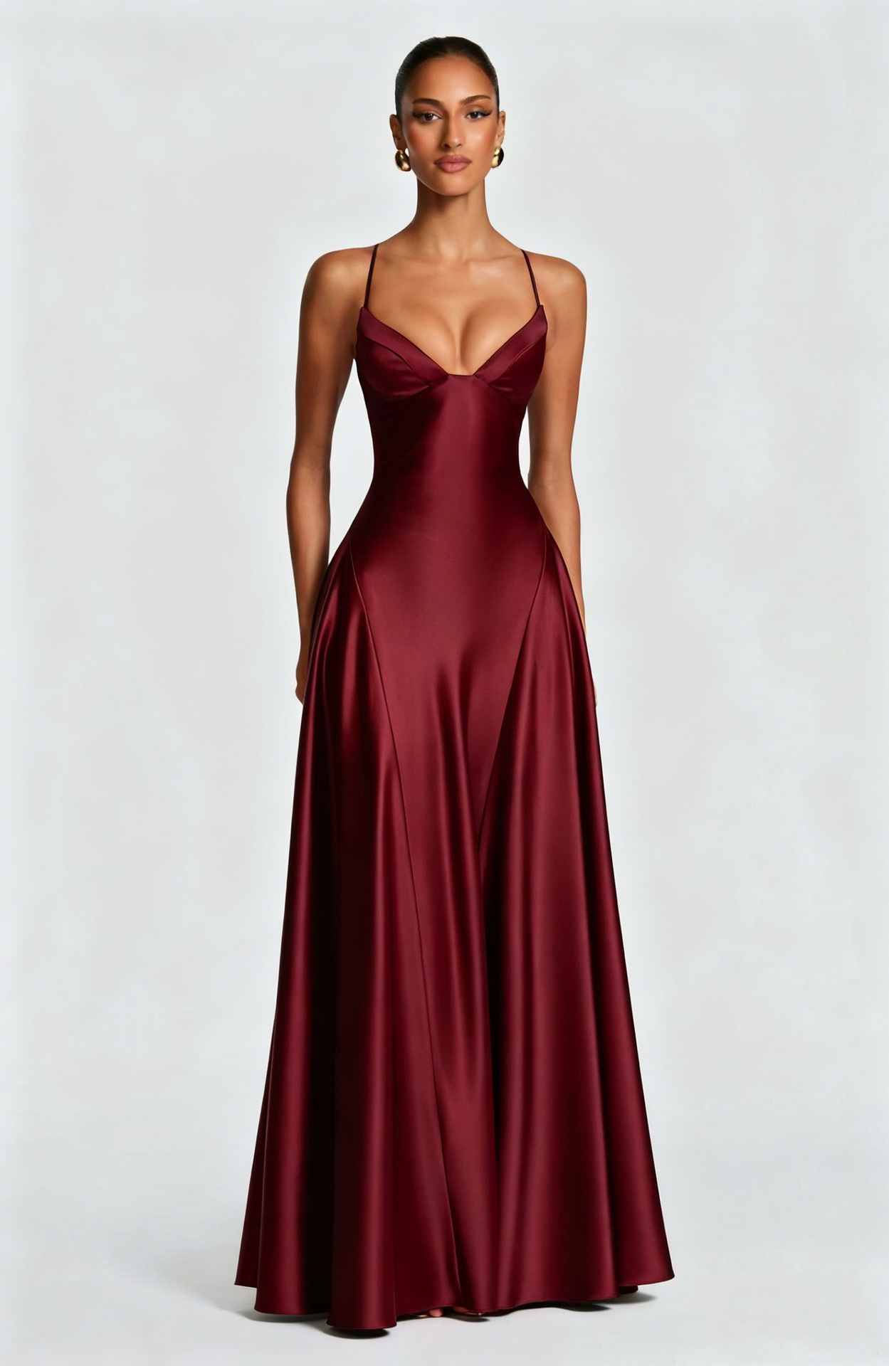 Amazon Europa y América ropa de mujer 2026 nuevo temperamento elegante temperamento de pecho bajo de alta sensación de cintura de cintura vestido de mujer image 8