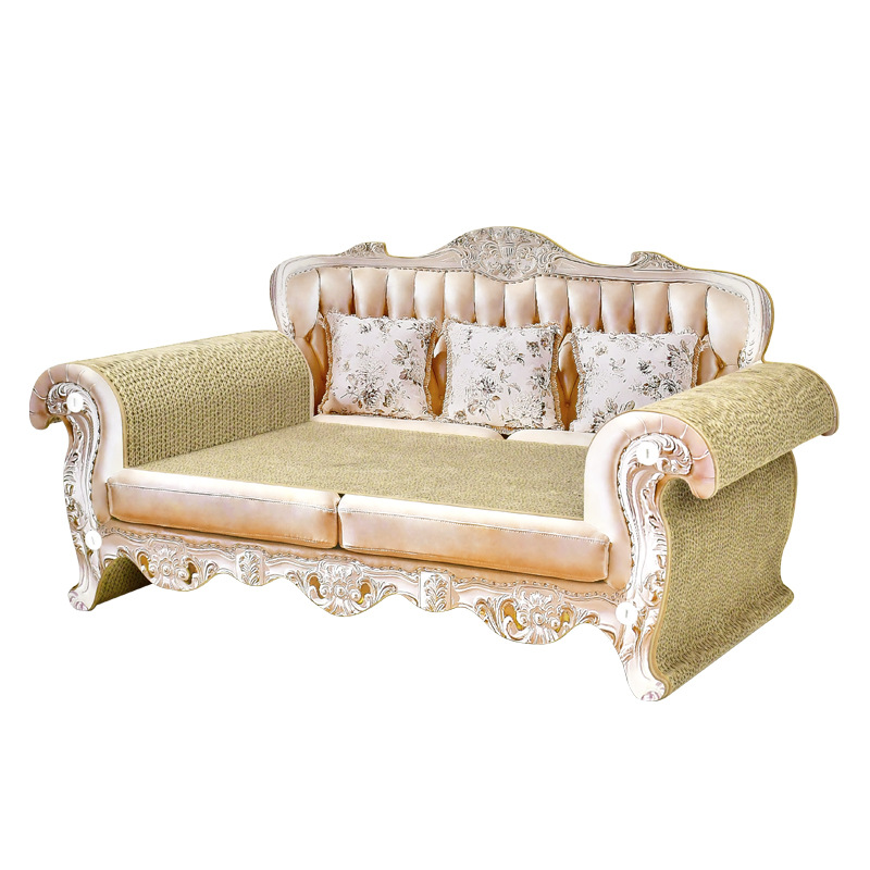 Sofá rascador para gatos, diseño antirrayas sin caspa, cama y chaise para gatos, nido vertical para afilar garras y jugar