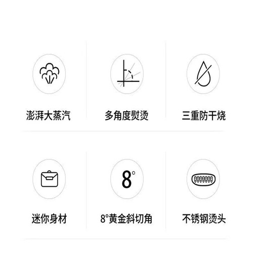 Korea Hyundai Portable Home Small Handheld Iron Steamer Steam Iron Steamer