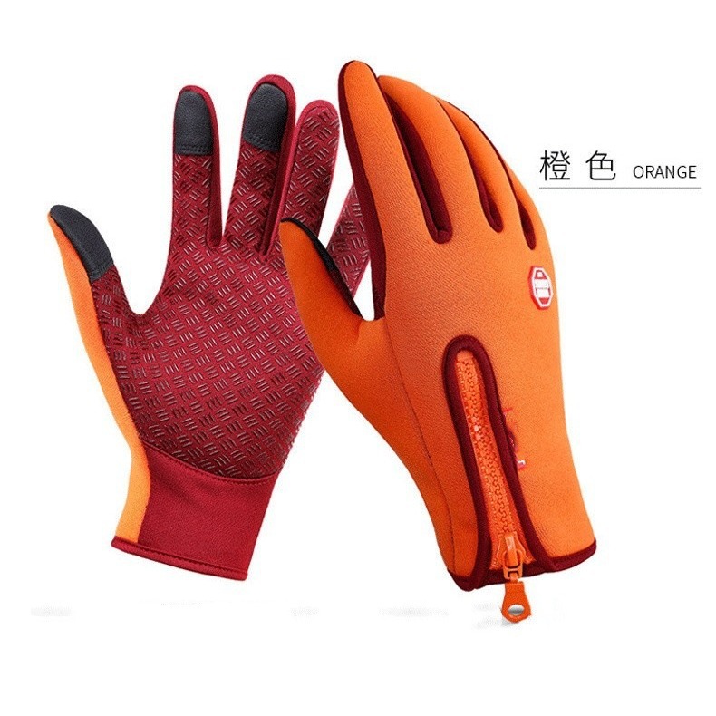 Guantes térmicos al aire libre pantalla táctil de los hombres equitación motocicleta pareja esquí montañismo impermeable guantes de mujer