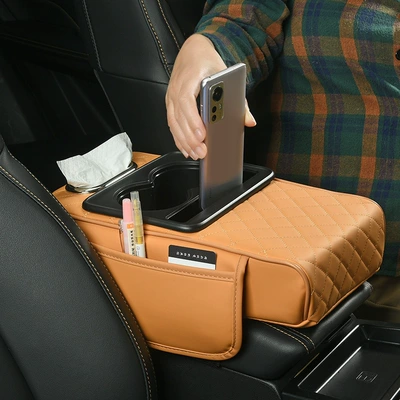 Heightening Pad Car Tissue Box | Armrest box pad