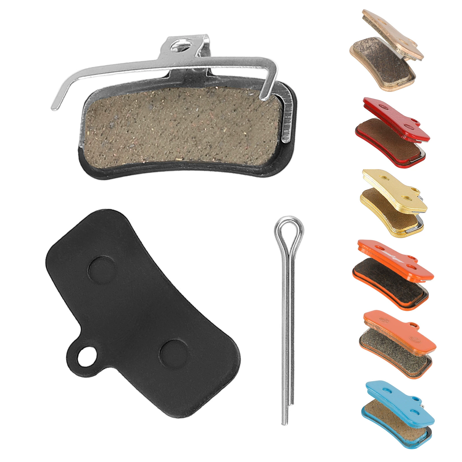 AHIMANO SAINT M810/M820/ZEE M640 M520 и QUADIEM тормозные колодки металлические