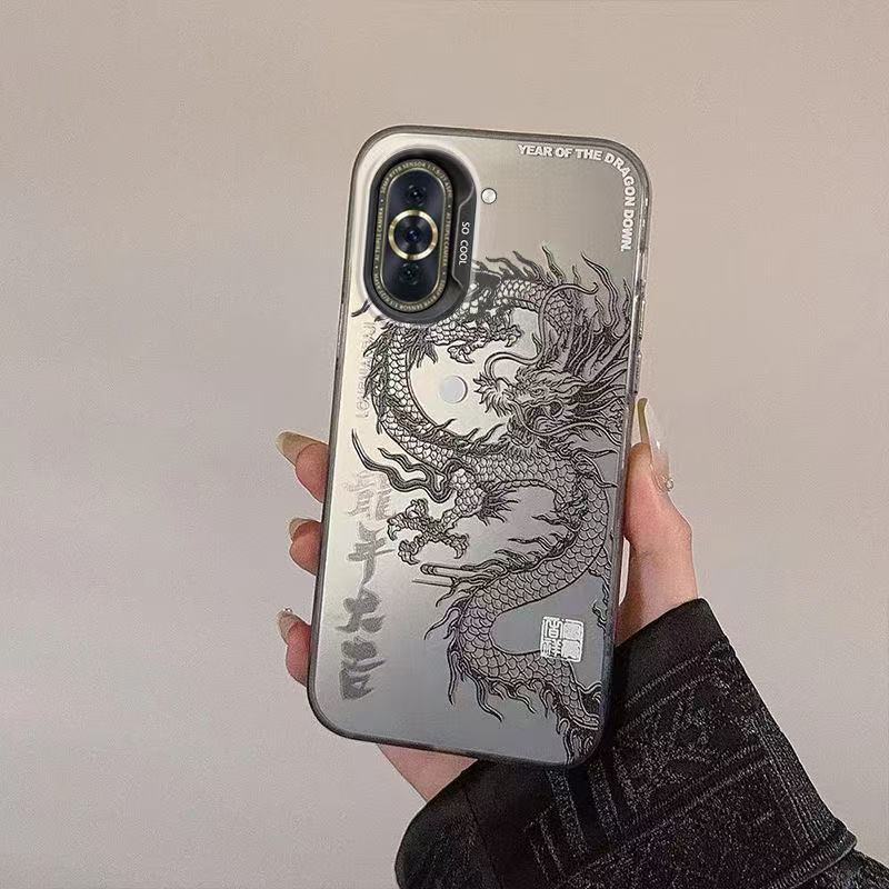 Año del dragón transfronterizo para Samsung Galaxy S25 funda para teléfono móvil Samsung S24 ULTRA comercio exterior S21