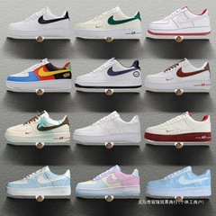莆田メーカー エア フォース ワン AF1 メンズ レディース ロートップ スニーカー aj 紳士靴 ミルクコーヒー フルホワイト カメレオン レディース シューズ