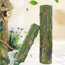 DIY Wall Decoration Green Plant Bark Artificial Bark Indoor