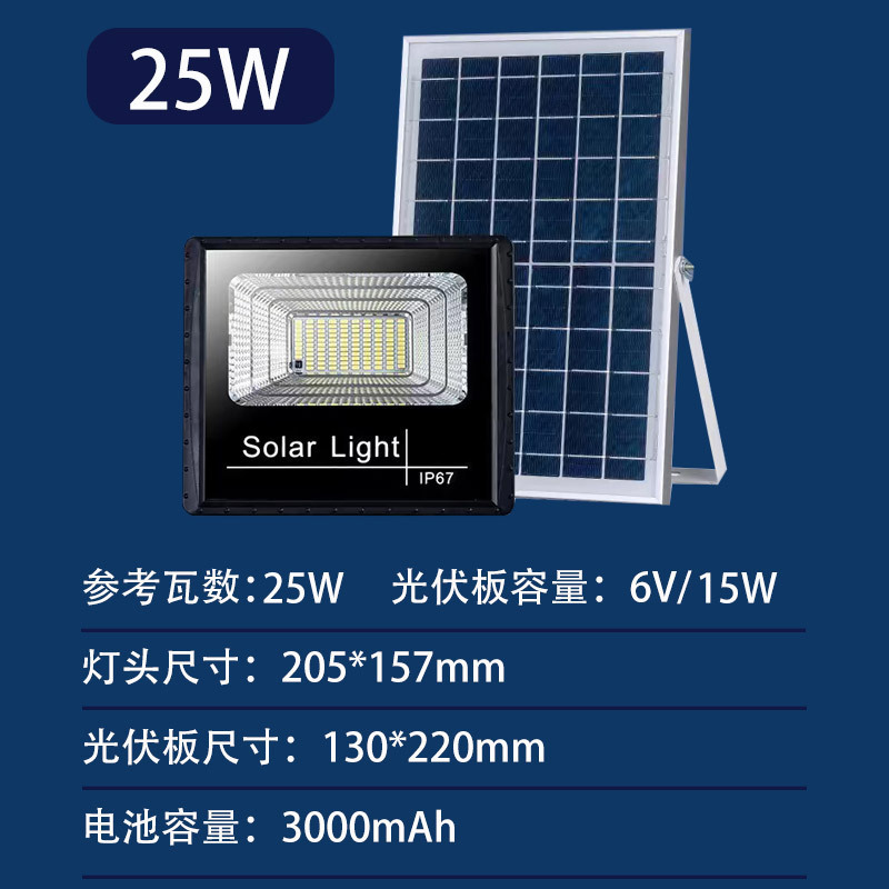 外贸太阳能灯家用户外庭院灯爆亮led灯跨境电商大功率照明投光灯|undefined