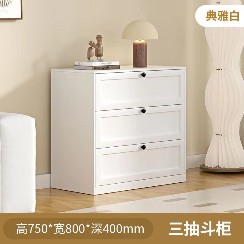 Gabinete de cajón simple de acero armario multicapa armario de almacenamiento armario de dormitorio armario lateral de sala de estar armario de almacenamiento multifuncional armario bajo