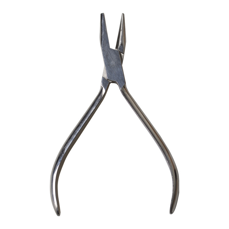 Alicates de formación de doblado de alambre de acero, alicates de técnico dental, alicates de sol y luna de acero inoxidable, alicates de técnico, equipos dentales orales