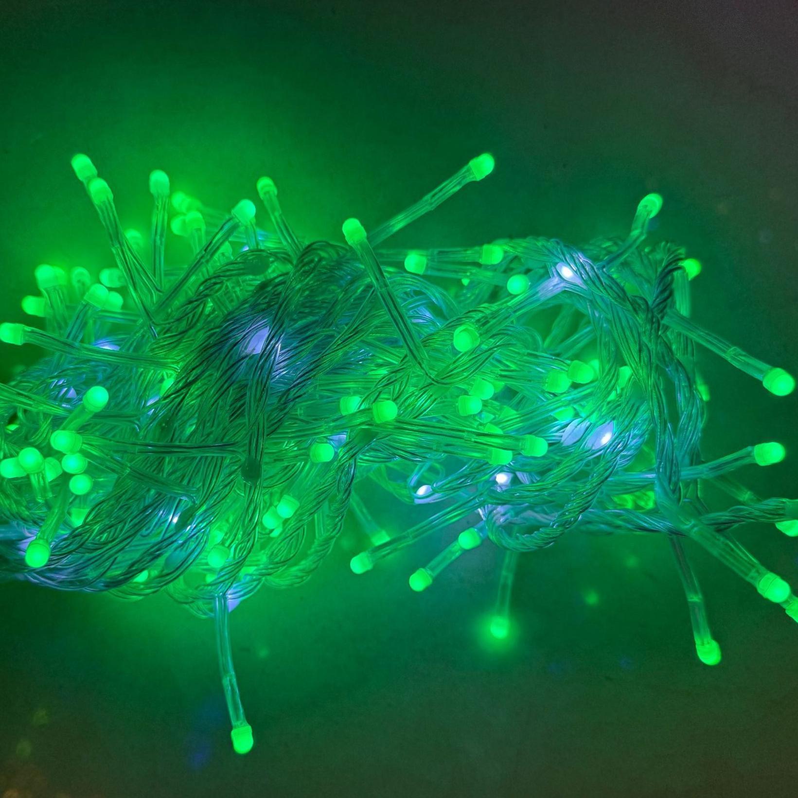 LED al por mayor flujo explosivo de agua línea de parpadeo estrella estrella de luz string brillante decoración impermeable de Navidad diseño de atmósfera de luz de color