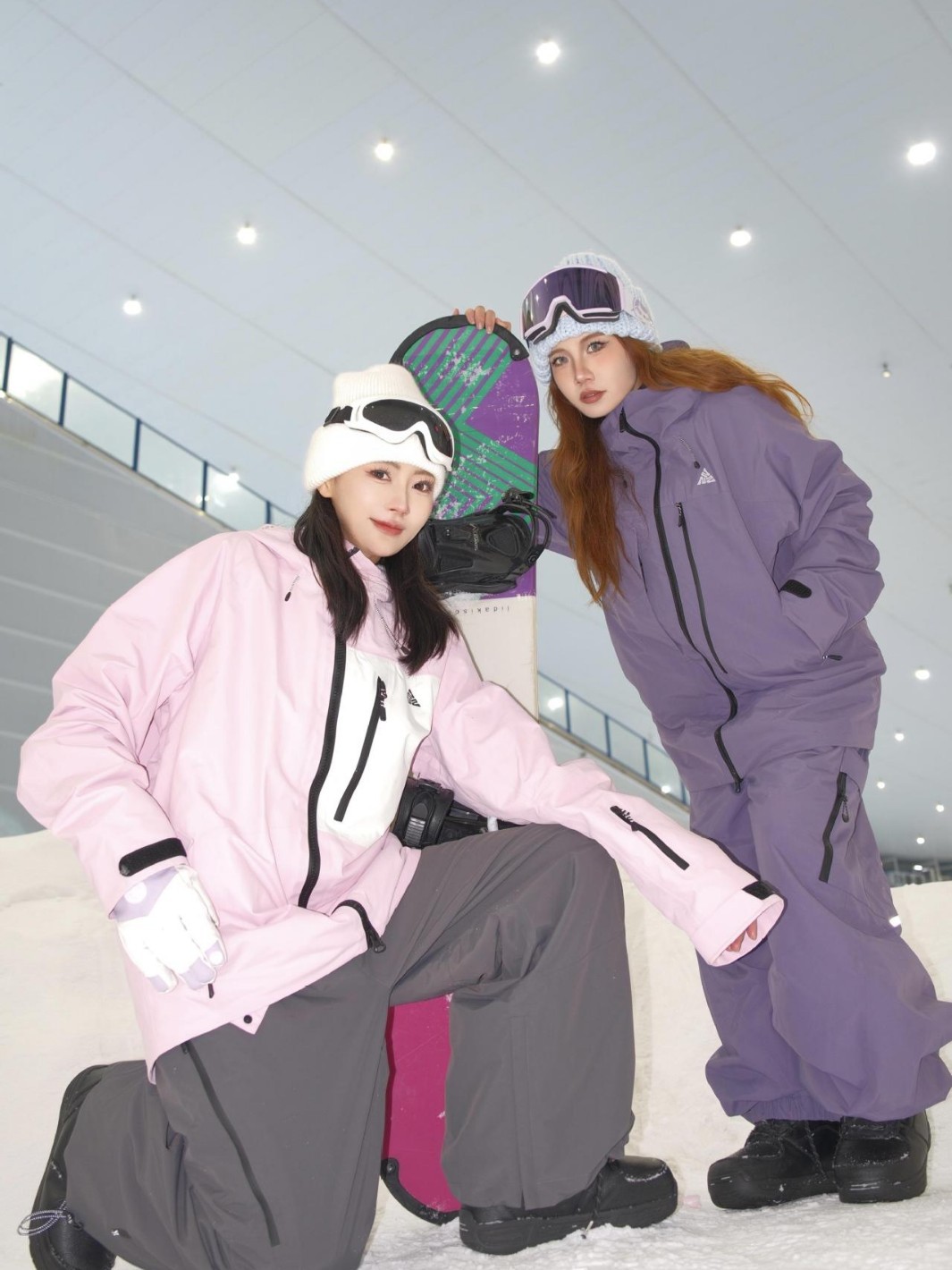 fábrica de ropa de esquí sin costura toda prensada de goma de esquí