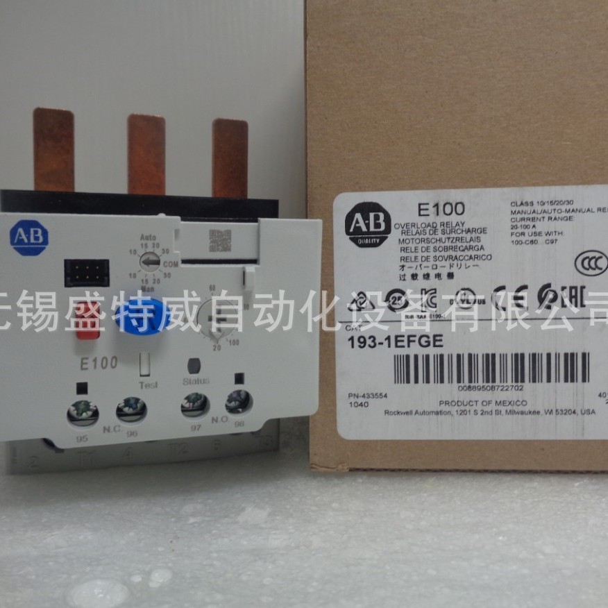 原装现货193-1EFGE/193-1EFFD/193-1EFED美国AB过载继电器