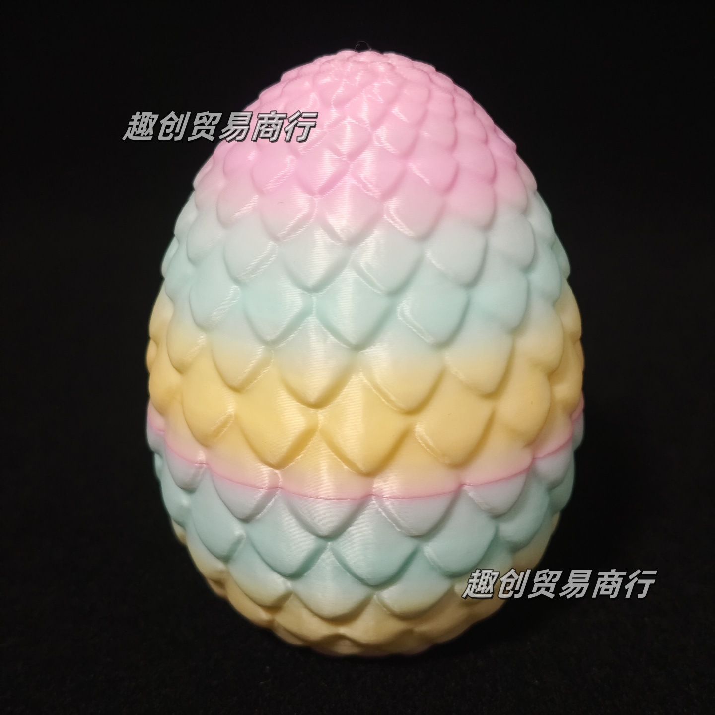 9.5CM 무광택 캔디 드래곤 알(단일 드래곤 알에는 드래곤이 포함되지 않음)