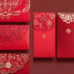 紅包2024封新款利是封婚宴婚禮禮金袋獎金袋通用結婚專用改口喬遷