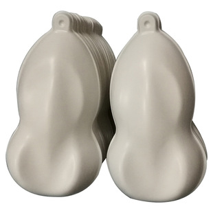 Abs Material White Small Gourd Model Water Transfer Effect Display Picture