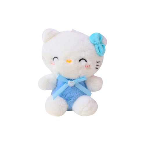 Small Red Book Style Hello Kitty Plush Keychain Ornament Cute Stuffed Animal Doll Gift