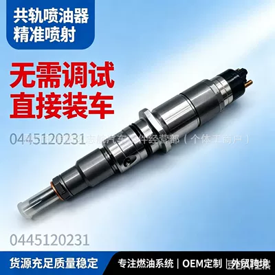 0445120231 0445120059 Fuel Injector Is Suitable for Excavator 5263262 6754-11-3011 (Oil pump, nozzle)