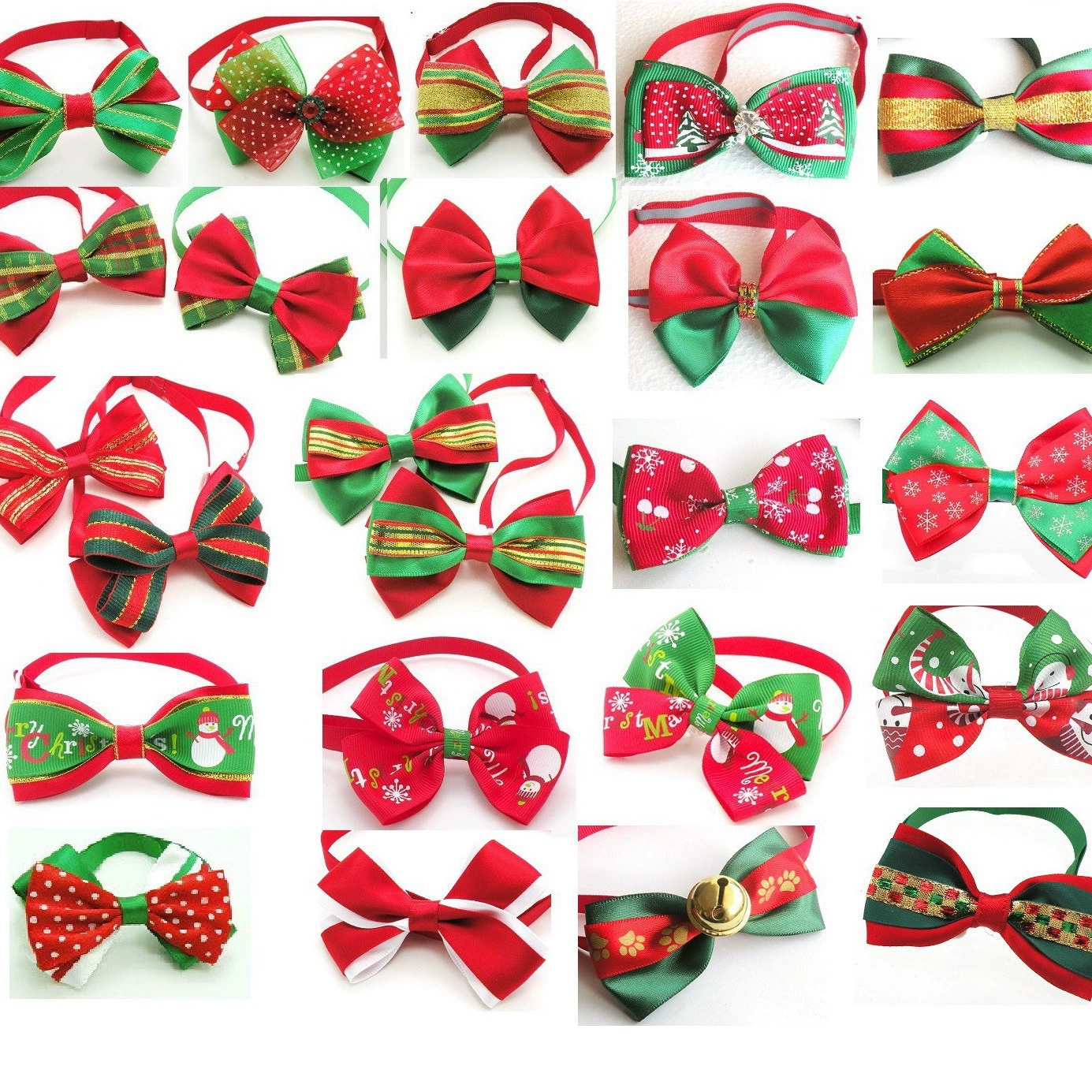 Производители оптовых рождественских домашних животных галстуков-бабочек домашних животных головные уборы домашних животных головные уборы собак галстуков-бабочек кошачьих галстуков-бабочек