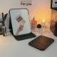 Folding Small Mirror Makeup Mirror Student Dormitory Men's Dressing Mirror Desktop Household Portable