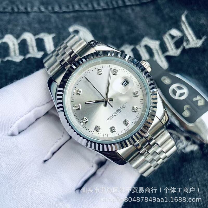 Rolex In-Stock Datejust Ew Automatic Mechanical Watch Waterproof Luminous C Factory Datejust Men's Watch Women's Watch Cross-Border Trade Rolex In-Stock Datejust Ew Automatic Mechanical Watch Waterproof Luminous C Factory Datejust Men's Watch Women's Watch Cross-Border Trade